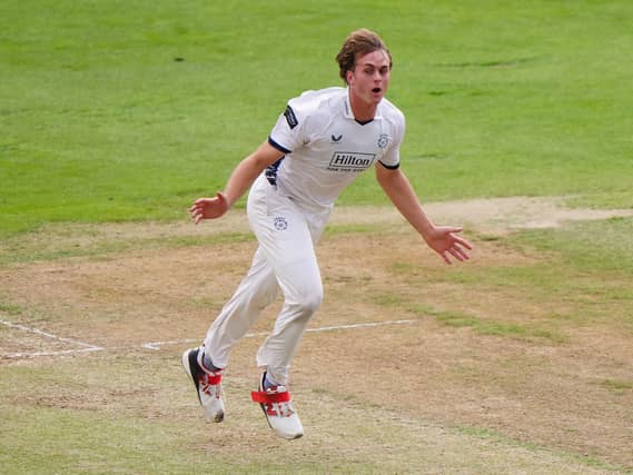 Eddie Jack playing for Hampshire