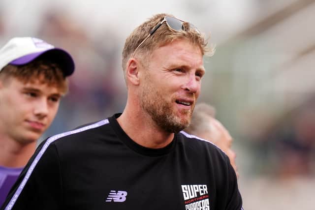Andrew Flintoff, pictured, coached Jack with the second-string England Lions (John Walton/PA)