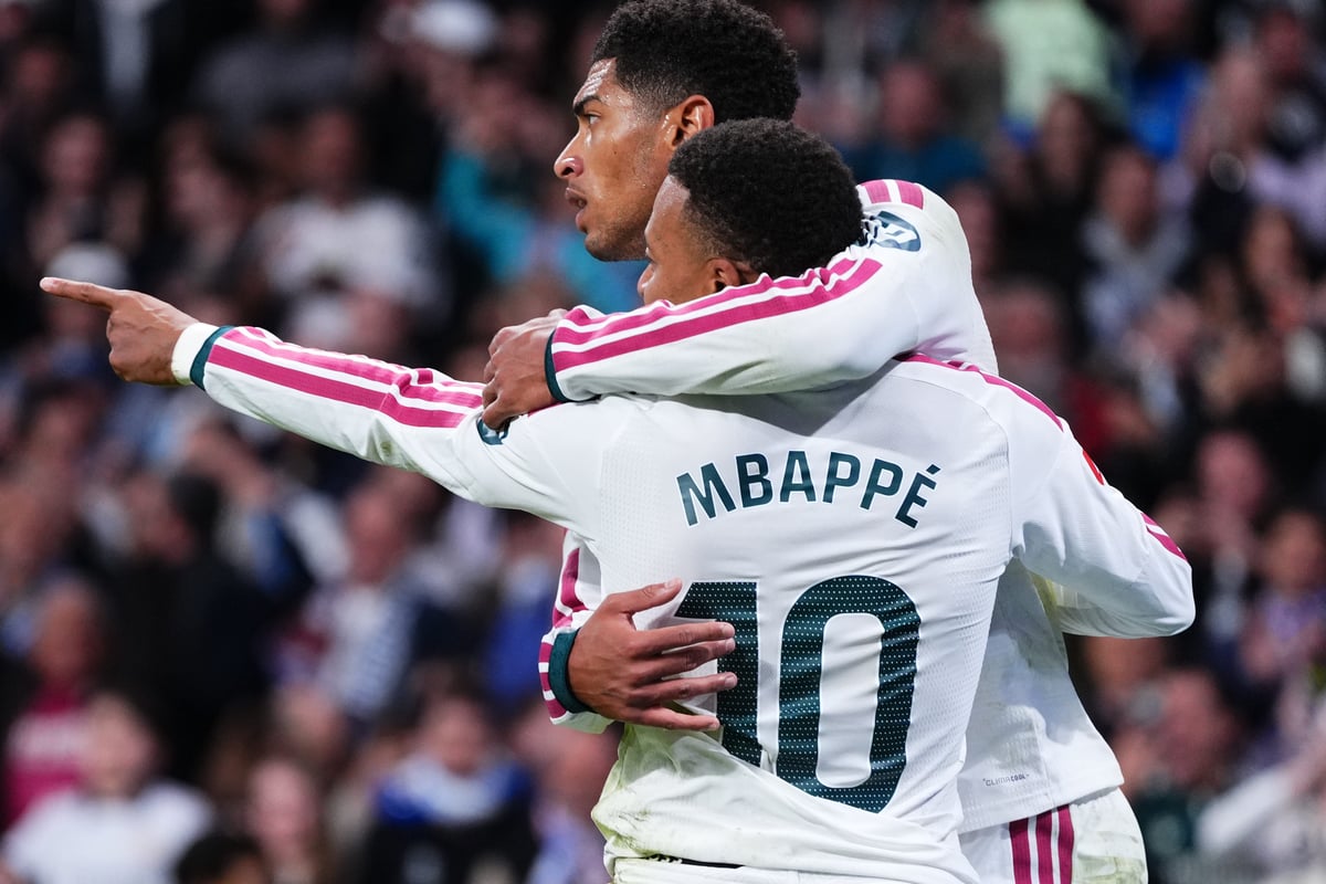 Kylian Mbappe turns on the style as Real Madrid thump Sevilla