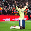Noni Madueke celebrates