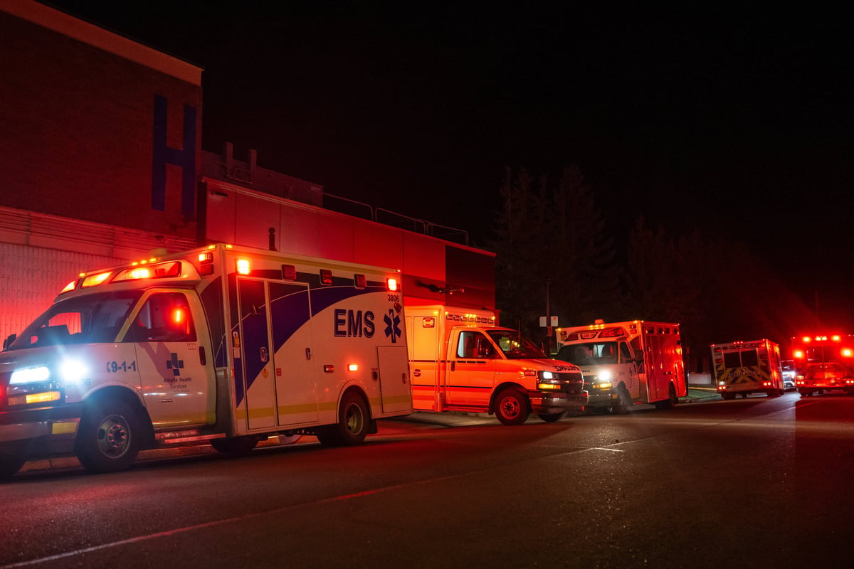 39 people in hospital after fire at Canadian military base, says Alberta premier