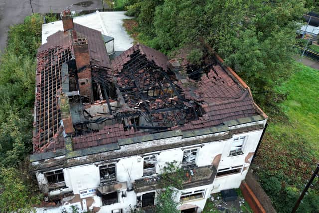 Aftermath of the fire at the former West Bromwich Social Club, Dudley Street, West Bromwich.
Tim Thursfield/Iconic Media Group