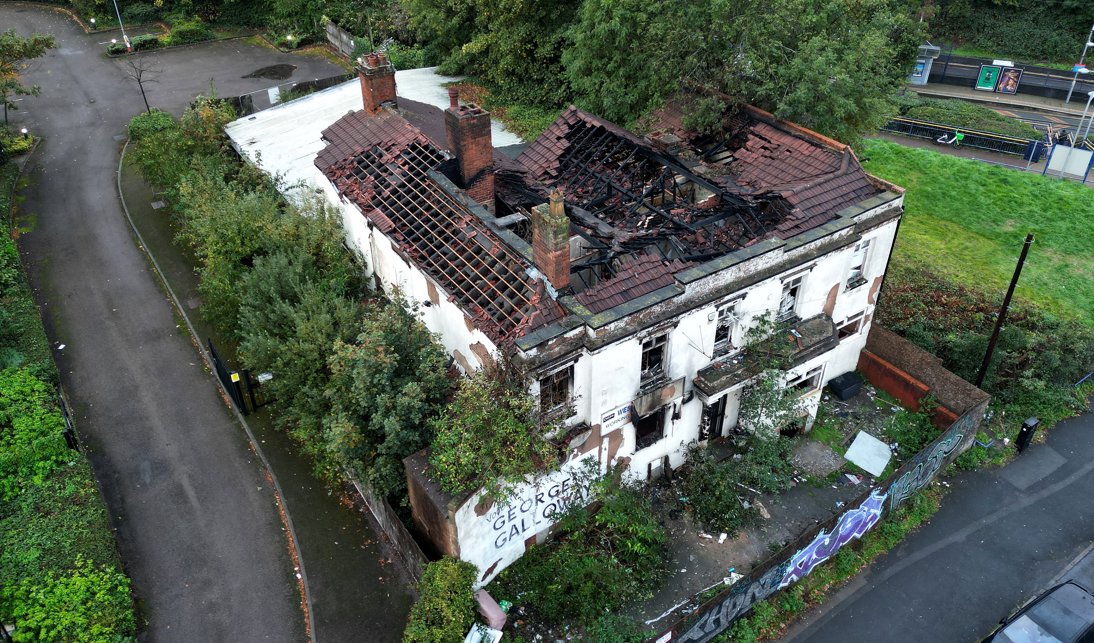 Fire at former West Bromwich social club believed to have been started deliberately
