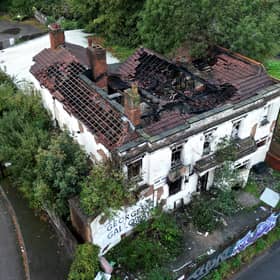 Aftermath of the fire at the former West Bromwich Social Club, Dudley Street, West Bromwich.
Tim Thursfield/Iconic Media Group