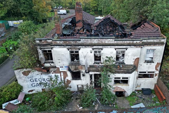 Aftermath of the fire at the former West Bromwich Social Club, Dudley Street, West Bromwich.
Tim Thursfield/Iconic Media Group