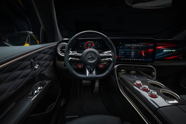 The interior gets lots of physical controls for driver modes