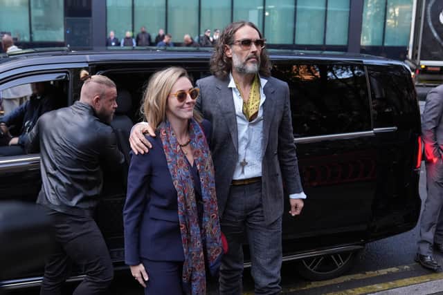 Brand denies all the charges against him (Maja Smiejkowska/PA)