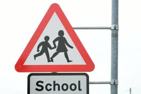 School crossing sign