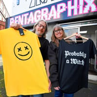'We're spooky all year round' - T-shirt design shop with a supernatural vibe has magic formula for success