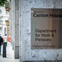 The outside of the Department for Work & Pensions in London