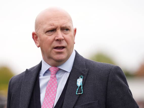 Trainer Owen Burrows was pleased with King High's victory in the Silver Tankard Stakes at Pontefract