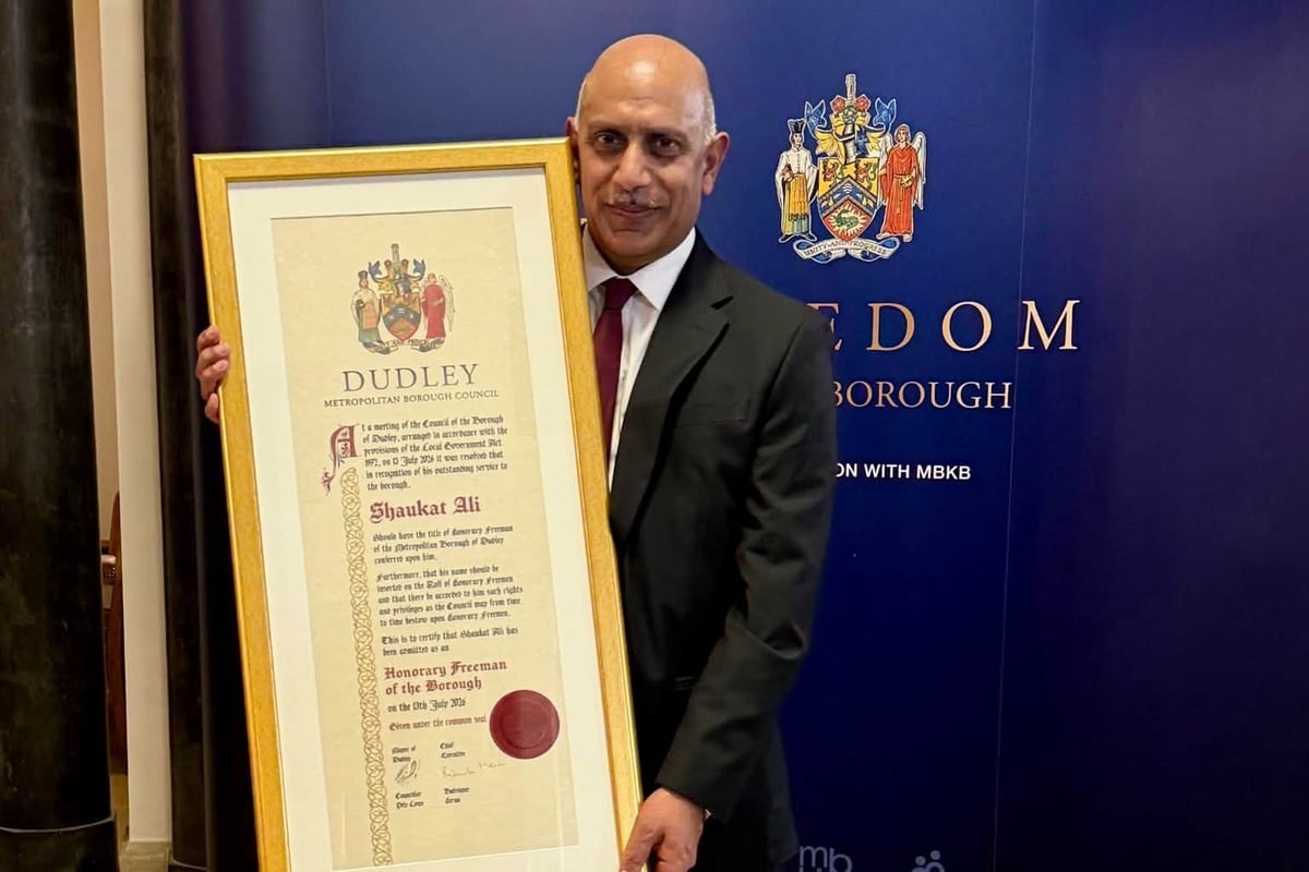 Labour leader made freeman of Dudley after 27 years