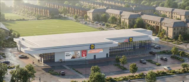 An Image By Sure Architecture Of How The Proposed New Lidl And Homes Could Look At Weston Road Stafford