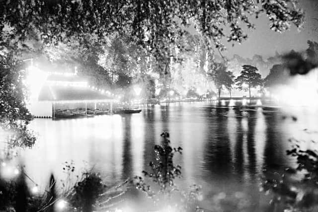 The fairy glade at the 1960 Walsall Illuminations