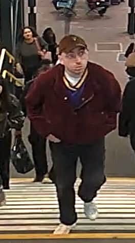 Detectives would like to speak to the man pictured