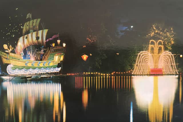 The pirate ship, pictured here in 1965, was a perennial favourite