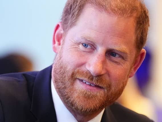 Headshot of the Duke of Sussex