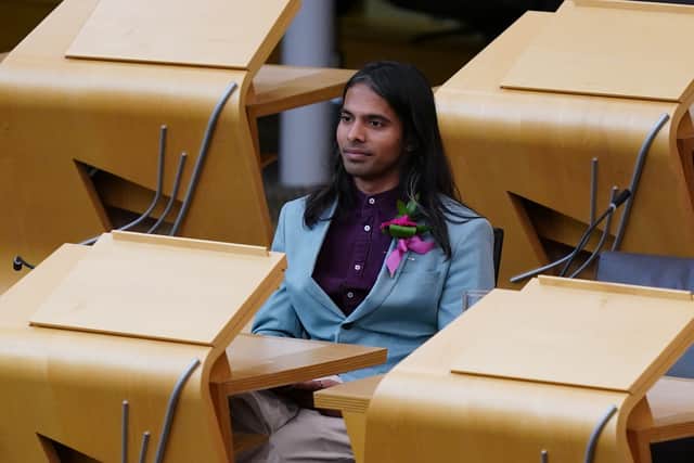 The Green MSP criticised the move (Jane Barlow/PA)