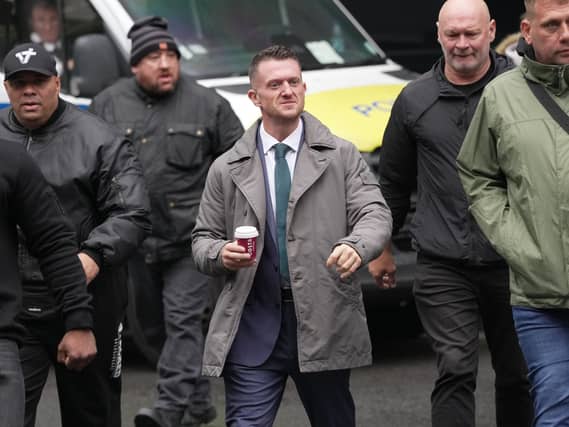 Tommy Robinson court case