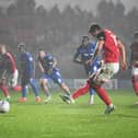 Pressley extended his season tally to eight from the spot - equalling a career record for the Scotsman.