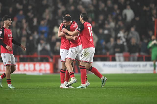 Aaron Pressley made it 2-0 just six minutes after the Saddlers' opener.