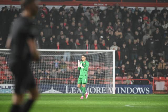 Walsall goalkeeper Jed Ward capped his clean sheet with an incredible assist.