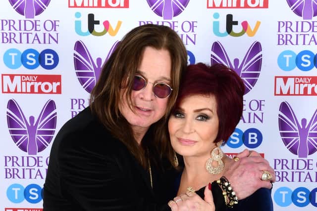 Sharon and Ozzy Osbourne in 2017