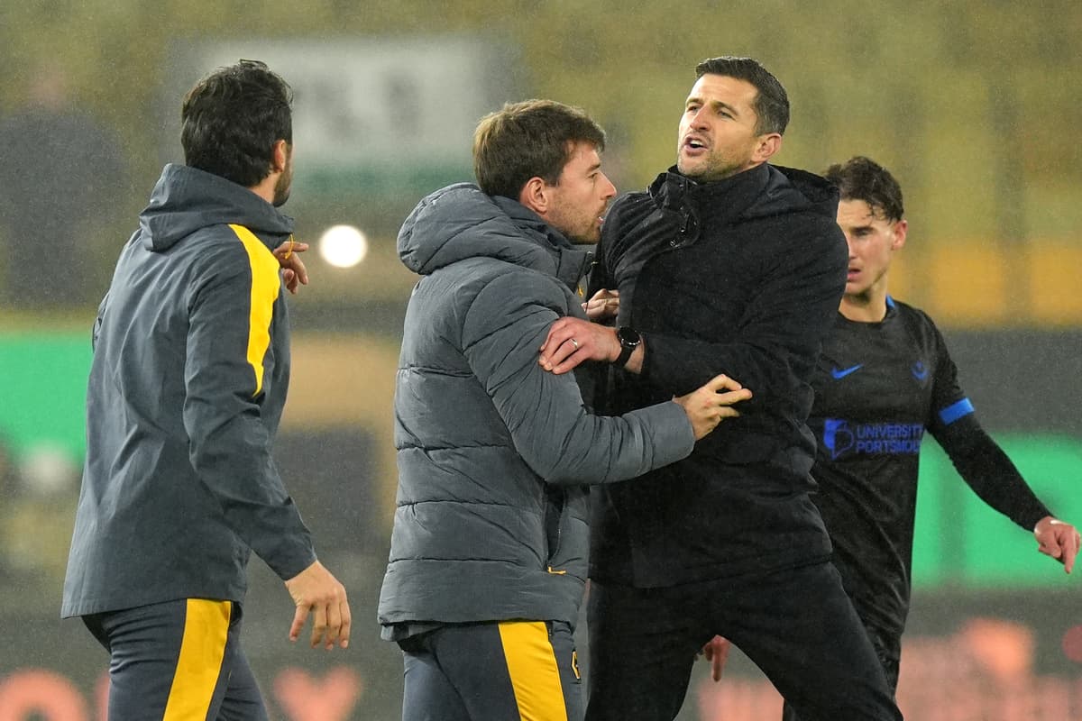 'Talk too much' - Wolves boss lifts lid on post-match Portsmouth bust-up