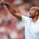 Walsall manager Lee Grant gestures