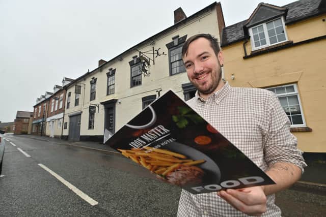 Ironmaster pub in Broseley is now back open,  after being closed for a couple of years. Manager Harry Pattinson