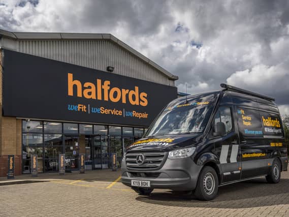 Halfords financials