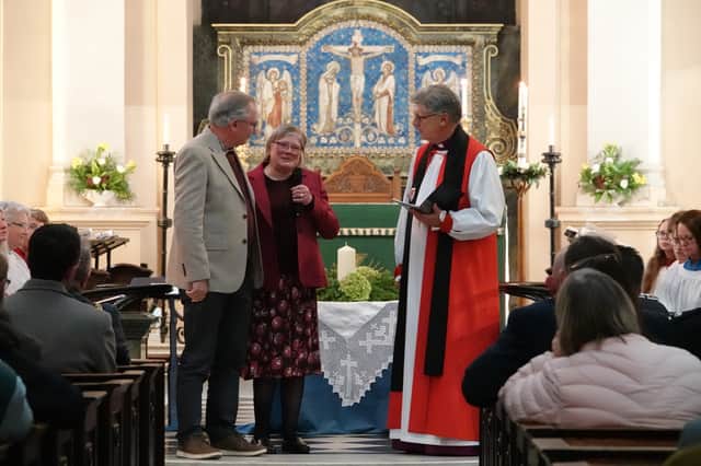 Paul and Jane Rogers spoke about their loss, but also about how their faith had helped them. Photo: Diocese of Worcester