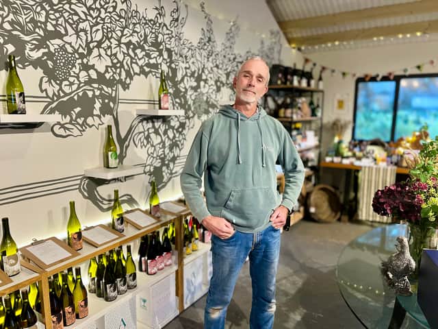 Tom Haywood at Astley Vineyard