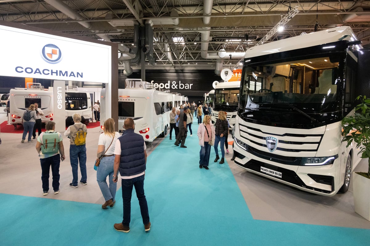 Nearly 96,000 motorhome fans attend annual NEC Birmingham show