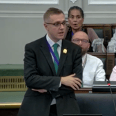 Birmingham Green councillor and cabinet member for finance Chris Garghan