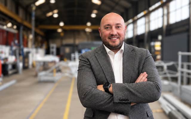 Mike O'Shea, new managing director at Steelway