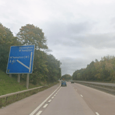 M54 near Junction 3, Albrighton 