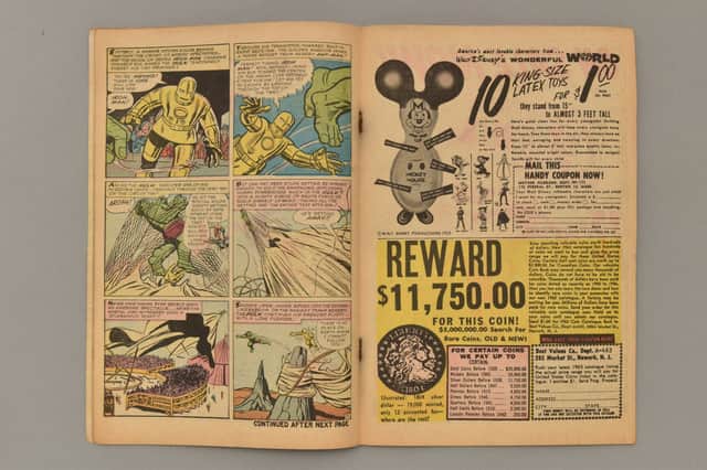 A rare Marvel comic goes to auction in Lichfield on November 2