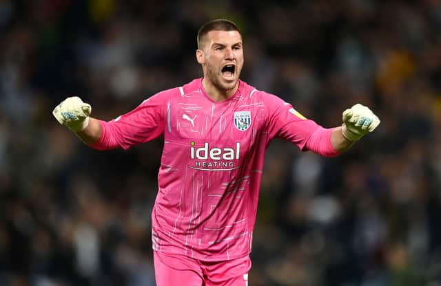 Sam Johnstone was a regular between the sticks at The Hawthorns