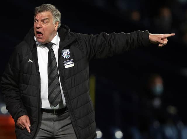 Big Sam was an uncompromising defender before becoming a well-known managerial figure