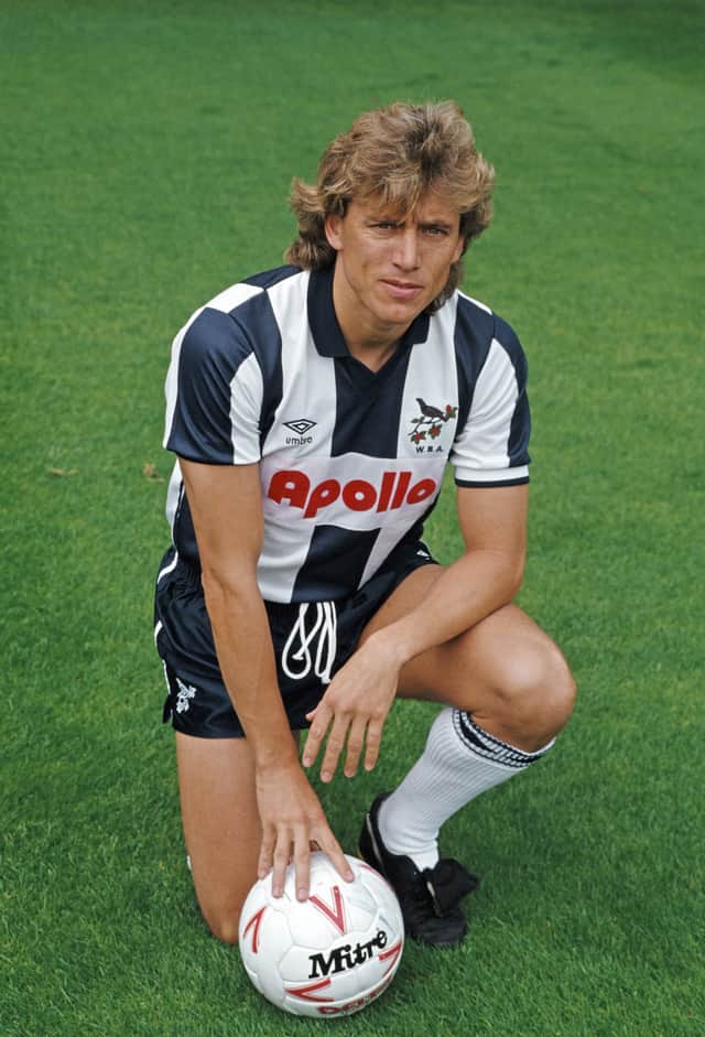 Tony Morley joined Albion after winning the European Cup with Aston Villa