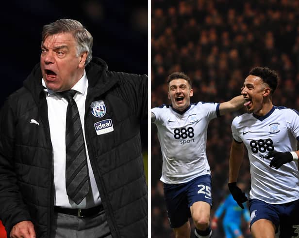 Sam Allardyce, Callum Robinson and Jordan Hugill