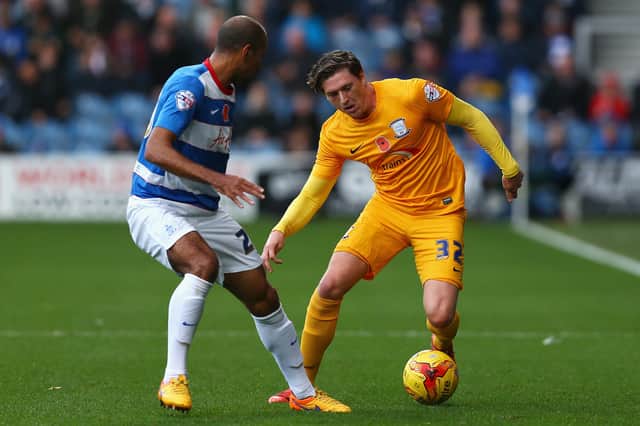 Adam Reach in Preston colours during the 2015/16 season