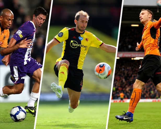 Craig Dawson, Chris Iwelumo and Andi Weimann 