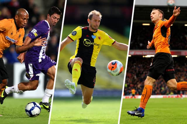 Craig Dawson, Chris Iwelumo and Andi Weimann