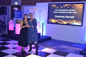 Gemma Farrell-Jones wins Des Thompson Team Member of the Year