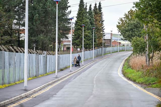 A new footpath linking Cosford railway station to the RAF Museum has been completed
