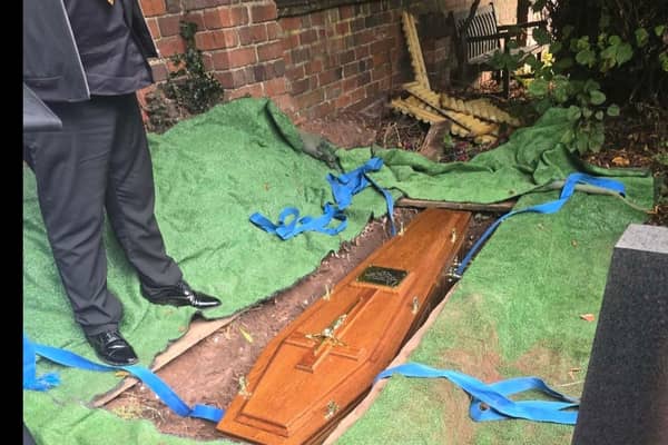The Constable family were left devastated by the botched burial
