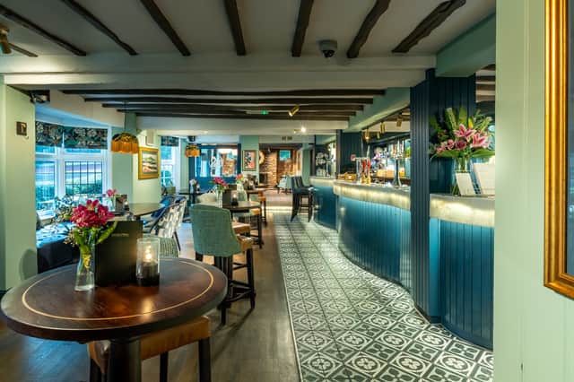 Inside The White Swan after the refurb