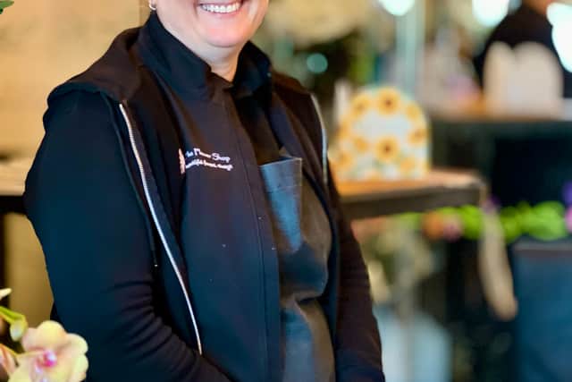Louise Roberts Rose at The Flower Shop, Codsall, Staffordshire